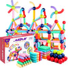 Kipa Gaming Magplay Roundel | 70Piece Magnetic Sticks And Blocks Building Set  Educational Stem Toy For Toddlers (3+ Years)  