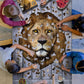 Madd Capp Puzzles - I Am Lion - 550 Pieces - Animal Shaped Jigsaw Puzzle