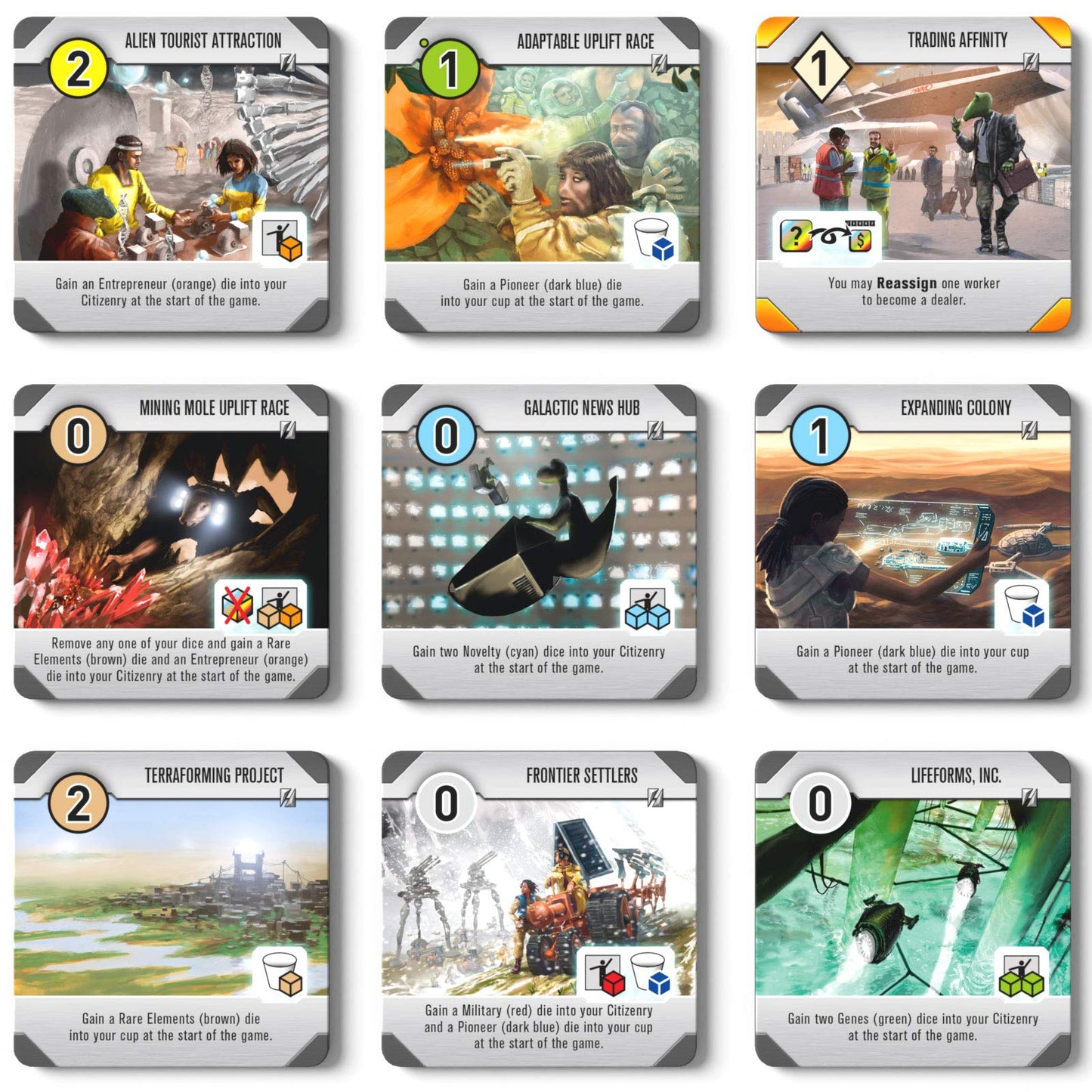 Rio Grande Games Roll For The Galaxy Board Game: Rivalry Expansion (Rio557)