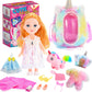 Wethcorp 9 Pcs Doll Toys For 2 3 4 5 Year Old Girl, Toddler Dress Up Unicorn Dolls For Little Girl Gifts Princess Doll Toys & Ac