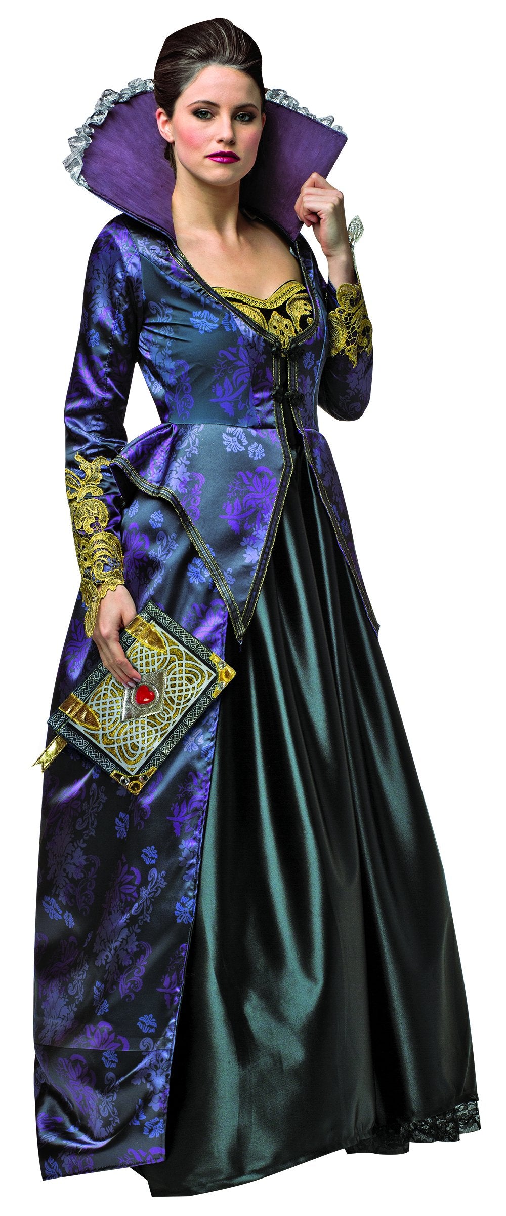Rasta Imposta Womens Once Upon A Time Evil Queen, Purple/Black, Medium
