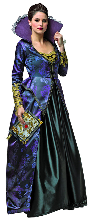Rasta Imposta Womens Once Upon A Time Evil Queen, Purple/Black, Medium