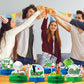 Teling 12 Pieces Golf Party Decorations Golf Honeycomb Centerpieces Golf Party Centerpieces for Tables Golf Cake Topper Golf Par