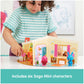 Sago Mini Figurine Pack with 6 Toy Figures & Folding Playhouse, Multicolor, Ages 3+