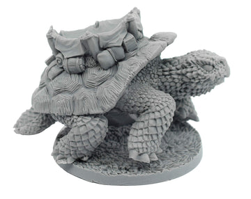 Stonehaven Miniatures Great Tortoise Miniature Figure, 100% Urethane Resin - 57Mm Tall - (For 28Mm Scale Table Top War Games) - Made In Usa