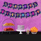 Cheereveal Rainbow Cheetah Happy Birthday Banner - Leopard Print Birthday Bunting Garland Decorations for Boys Girls, Jungle Saf