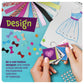 Pretty Me Fashion Design Studio - Sewing Kit for Kids - Designer Dress Girls Arts Crafts Kits Ages 8, 9, 10, 11, 12 Age - Sketch