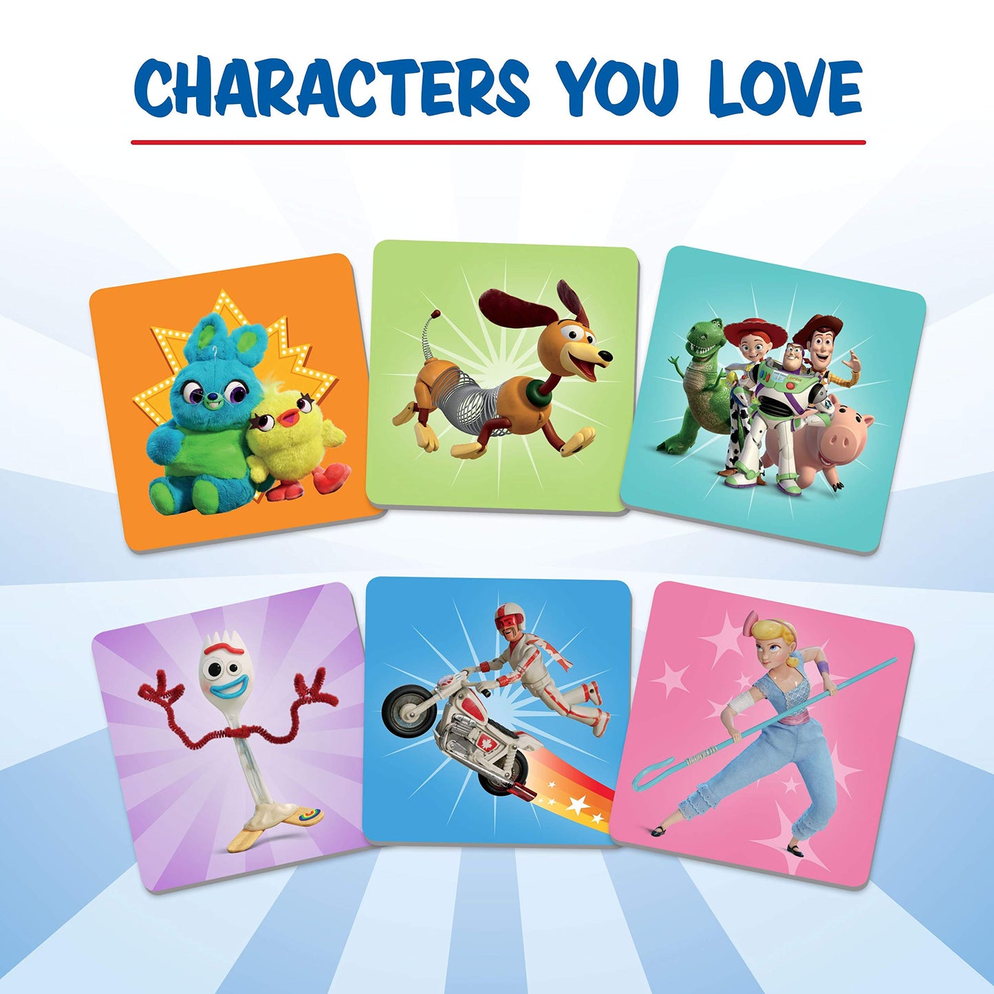 Wonder Forge Toy Story 4 Matching Game | Brain-Boosting Puzzle For Ages 3-5 | Engaging Memory Activity | Features All Your Favou
