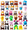 Joyin 36 Pack Mini Animal Plush Toy Assortment (36 Units 3' Each),Bulk Stuffed Animals Party Favors For Kids, Small Animals Plush Keychain Decoration, Carnival Prizes, Valentine'S Day Party Favors