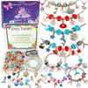 Klmars Charm Bracelet Making Kit,Jewelry Making Supplies Beads,Unicorn/Mermaid Crafts Gifts Set For Girls Teens Age 5-12