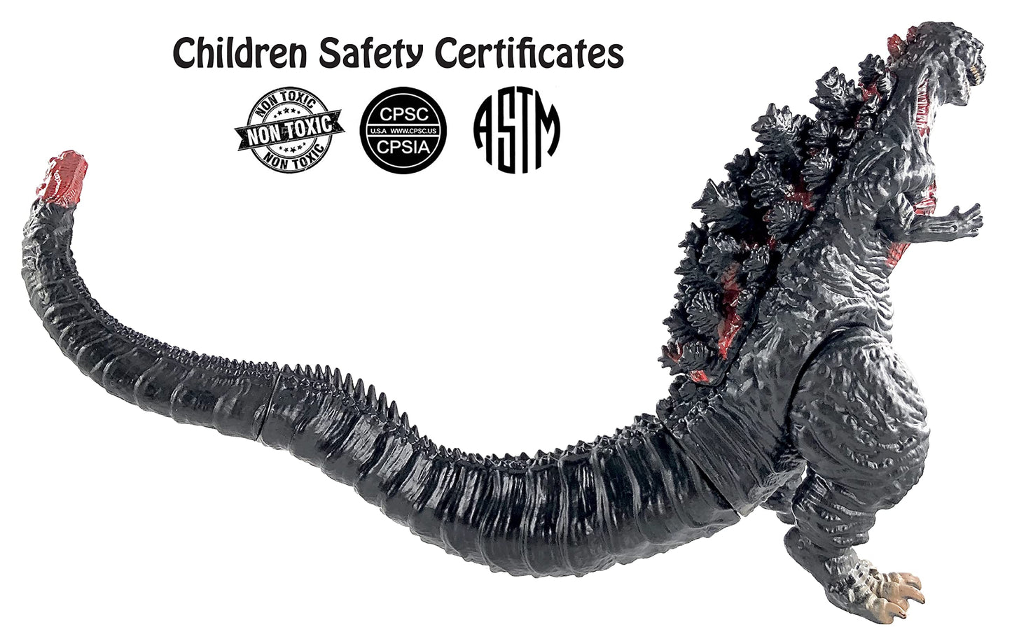 Twcare Set Of 2 Legendary Shin Godzilla Vs King Kong Toy Action Figures, Movable Joints Movie Series Soft Vinyl, Carry Bag