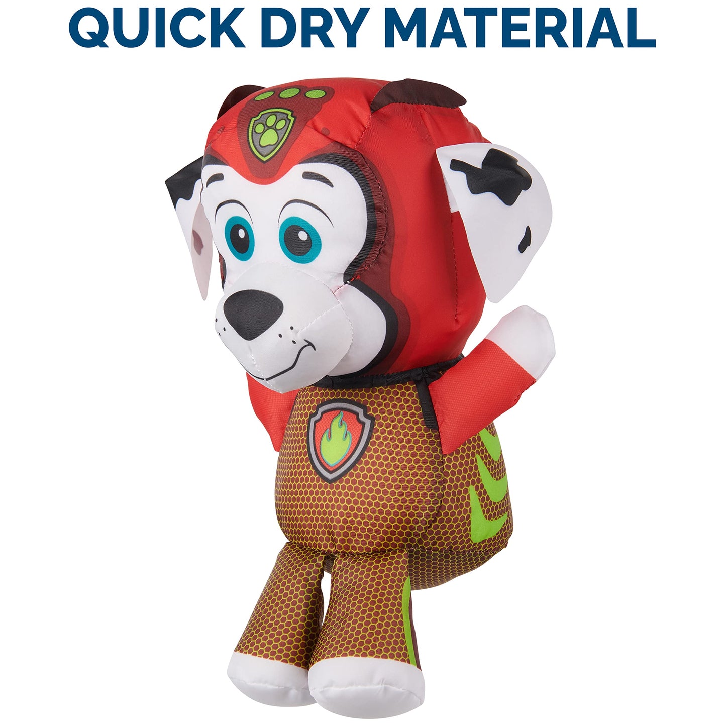 Swimways Paw Patrol Aquapups Marshall Swim Huggable, Paw Patrol Toys, Bath Toys & Beach Toys, Floating Water Stuffed Animal For