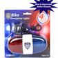 Bike Lights for Kids with Sirens, Police Pretend Play Toy, Safety Light Bicycle Accessories, Waterproof, (Now with Softer Sounds