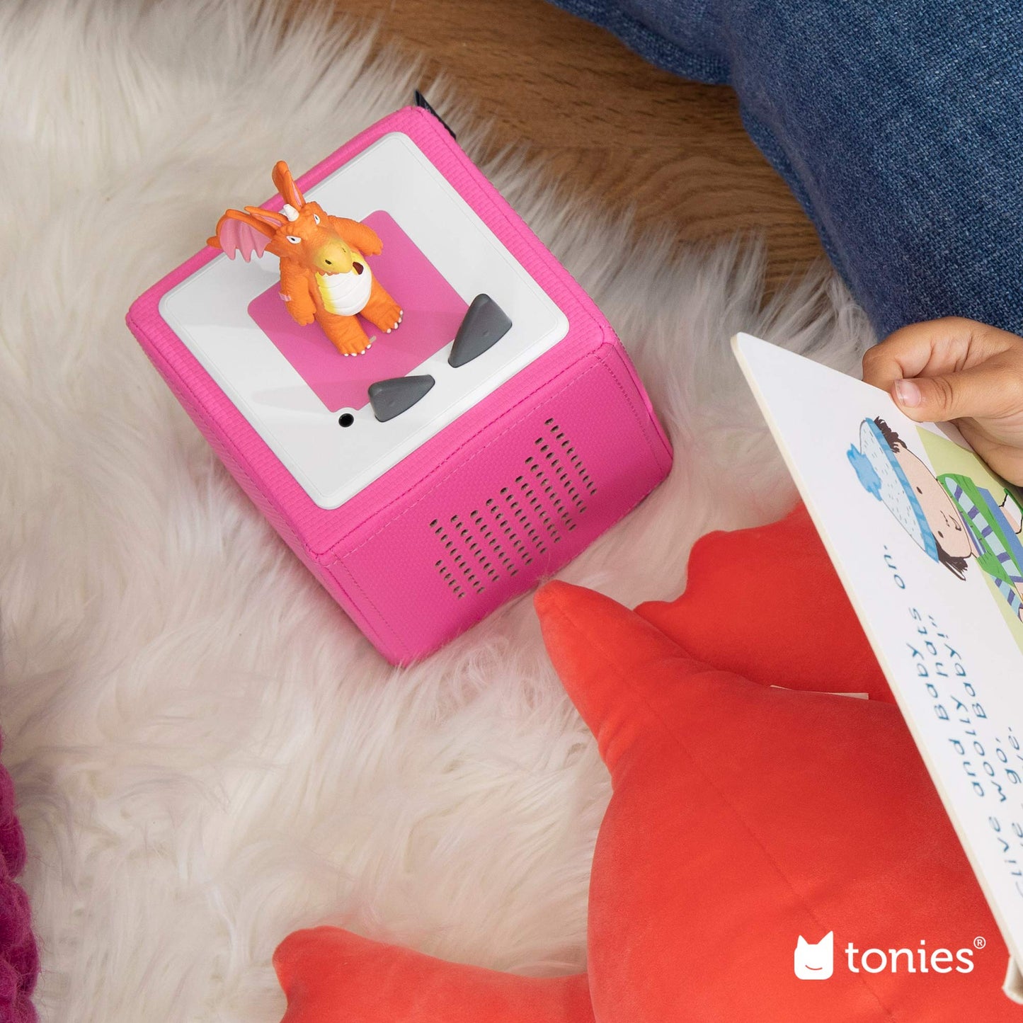 Tonies Zog Audio Toy Figurine - Orange Plastic, Model 10000549, Interactive Children's Toy from Julia Donaldson