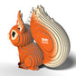 Eugy Squirrel 3D Puzzle, 36 Piece Eco-Friendly Educational Toy Puzzles For Boys, Girls & Kids Ages 6+