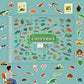 Cupkin Cold Blooded Critters Sticker Book Activity For Kids, Kid Plane Activities, 500+ Animal Stickers For Kids 12 Scenes + Col