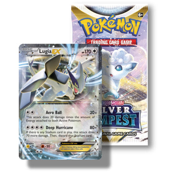 Pokemon 10 Rare Card Lot with 1 Guaranteed EX Card!!!! + 1 Sealed Booster Pack!