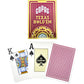 Copag Poker Size Jumbo Index Texas Hold'Em Playing Cards Single Deck (Red)