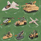 Army Men Action Figures Playset - 70+ Pcs Realistic Army Toys - Military Soldiers Action Figures Playset With Helicopter, Fighte