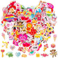 Valentines Day Foam Stickers Heart Shaped Dessert Craft Sticker for Scrapbook Party Decoration 200Pcs