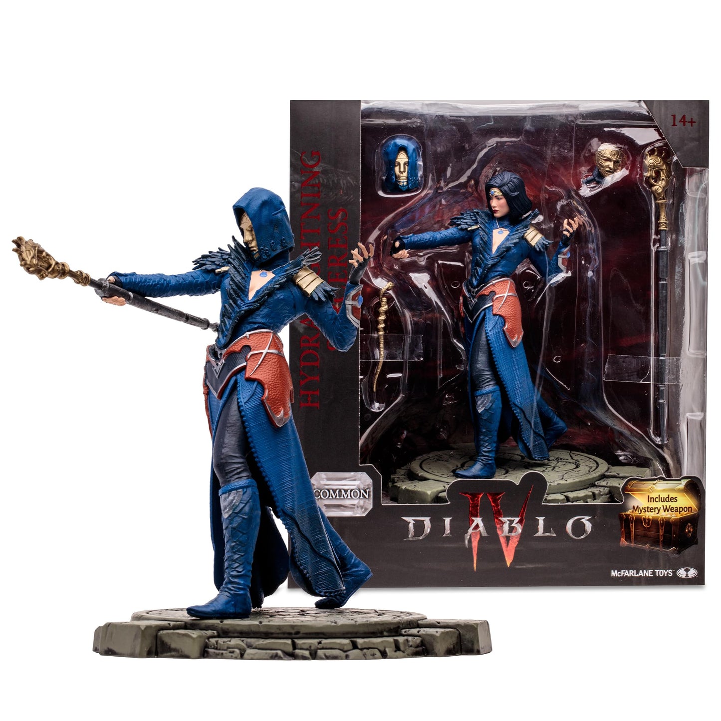 McFarlane Toys - Diablo IV Hydra Lightning Sorceress (Common) 1:12 Scale Posed Figure