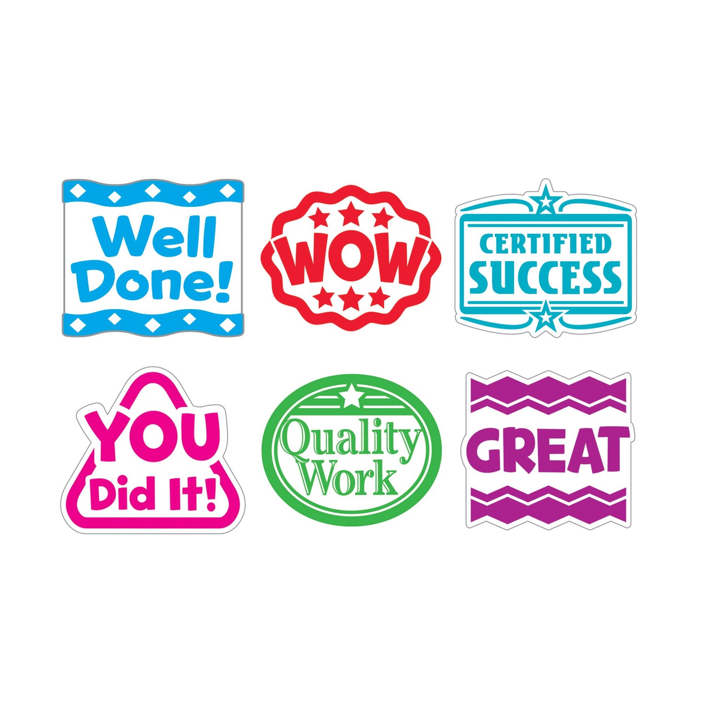 Trend Enterprises Praise Words Mini Accents Variety Pack (36 Piece)