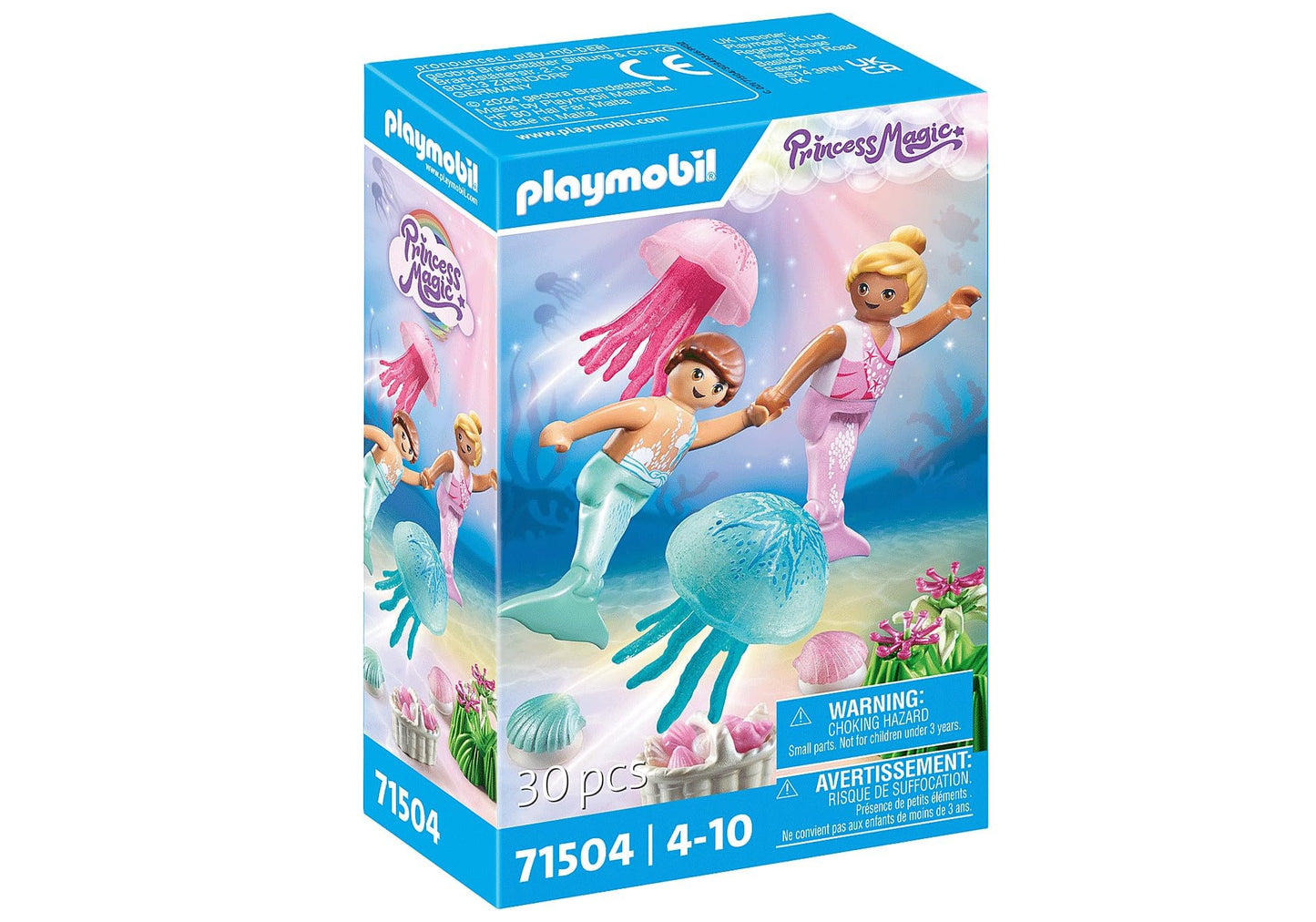 Playmobil Mermaid Children With Jellyfish