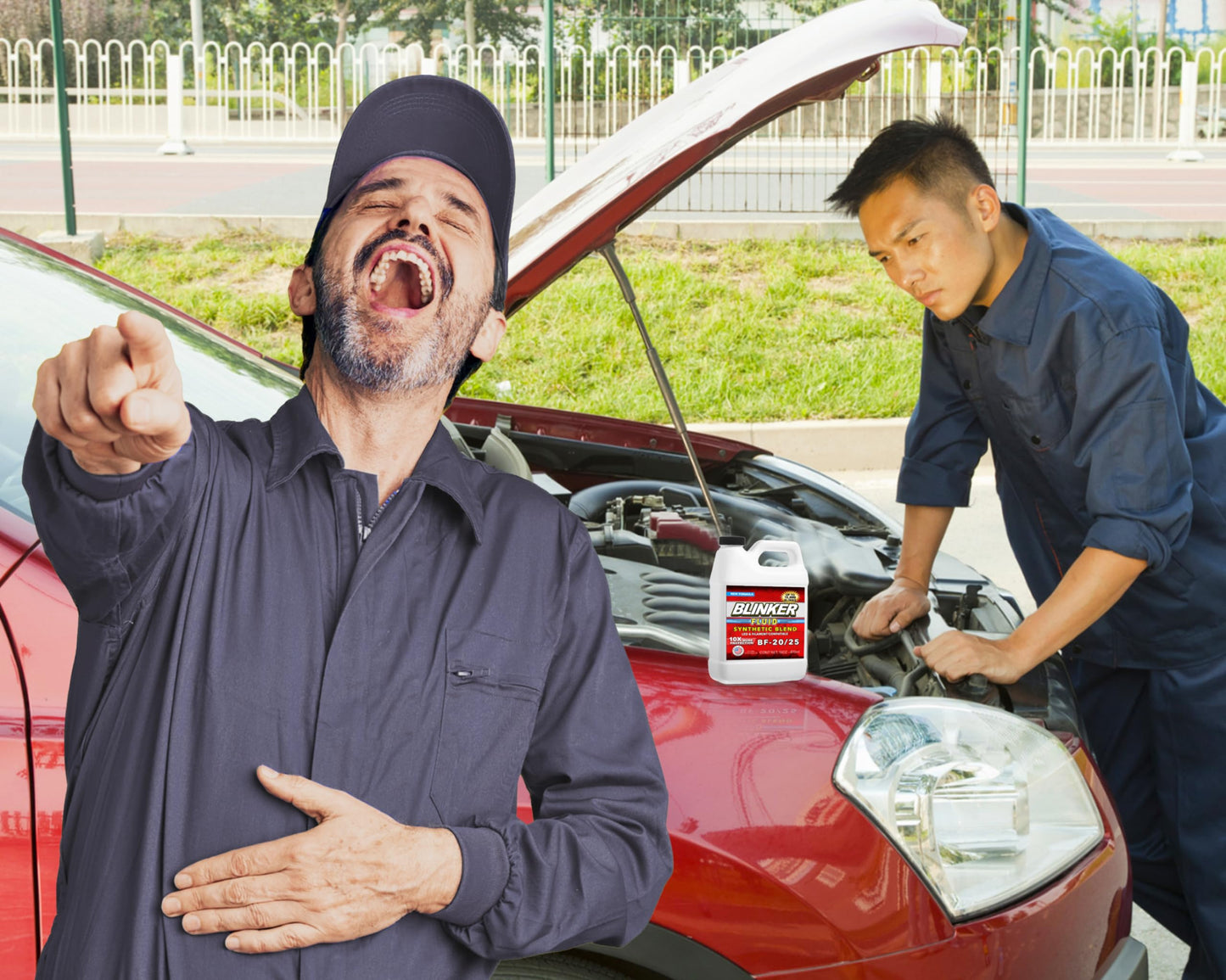 Blinker Fluid, Funny Gag Gifts, Great For White Elephant Gifts For Adults, Men & Women Christmas Secret Santa. Mechanic, Novelty