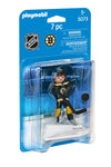 Playmobil NHL Boston Bruins Player Figure - Model 5073, Plastic Material, Collectible Hockey Toy