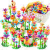 Garbo Star Flower Garden Building Toys For Girls, Educational Activity Preschool Birthday Gifts For 3 4 5 Year Old Girls, Toddle