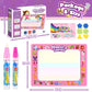 Toddler Toys For 2 3 4 5 Year Old Kids Boys Girls, Water Doodle Mat For Toddlers 2-5 Preschool Educational Learning Toys Halloween Birthday Easter Basket Stuffers Gift For 2-8 Year Old Boys Girls Pink