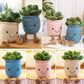 Evlooe 3Pcs Succulents Plush Toy, Cute Succulents Plushies, Stuffed Potted Plants Plush Doll, Soft Plush Succulent Gifts For Kid
