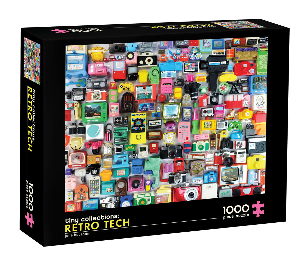 Tiny Collections Retro Tech 1000Piece Puzzle