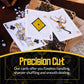 Cyberpunk Gold Playing Cards by Elephant - Unique Cardistry Deck for Kids & Adults, Includes Card Game e-Book, Perfect for Poker