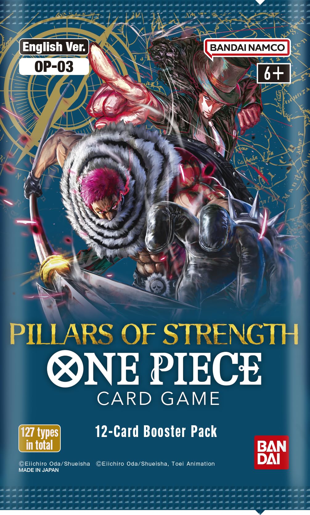One Piece Tcg: Pillars Of Strength Booster Box [Op-03] (24 Packs) (Bcl2677479)