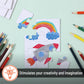 Mr. Pen- Blank Puzzle, 24 Pack, 9 Pieces/Pack, 5.5'' X 4'', White Puzzle, Blank Puzzles To Draw On, All White Puzzle, Blank Puzz
