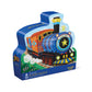 Crocodile Creek 36-Piece Jigsaw Floor Puzzle - All Aboard - Heavy-Duty Storage Box - 24" x 18" - Fun for Kids Ages 3-5