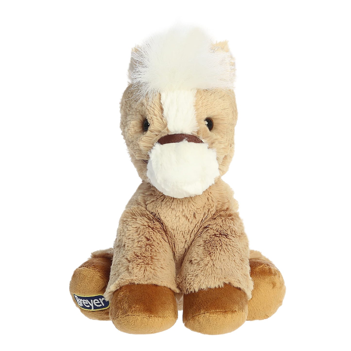 Aurora Exquisite Breyer Bridle Buddies Palomino Stuffed Animal - Realistic Detailing - Imaginative Play - Palomino 11 Inches