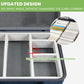 Card Deck Case For Trading Cards, Card Storage Box Holder For Magic The Gathering Booster/For Cards Against Humanity/For Cah Tcg Mtg Commander/For Yugioh/Football/Topps Sports Collectible Cards(Blue)