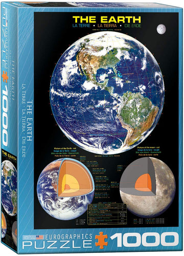 Eurographics The Earth 1000 Piece Puzzle