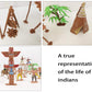 21 Pcs Plastic Indian Figures Playset Toy Native American Figures with Horse, Tent, Totem etc. Wild West Cowboy Miniature Kit Gr