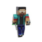 Herobrine Boy Action Figure - Toy Figurines - Birthday Cake Topper - Custom Survival Characters