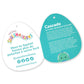 Squishmallows Original Plush 12-Inch Teal Turtle with Tie-Dye Shell - Model SQCR05546, Soft Polyester Toy