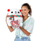 Snackles Christmas Polar Bear & Kisses 14 Inch Plush By Zuru, Ultra Soft Plush, Collectible Plush With Real Licensed Brands, Stuffed Animal, Giftable, Holiday