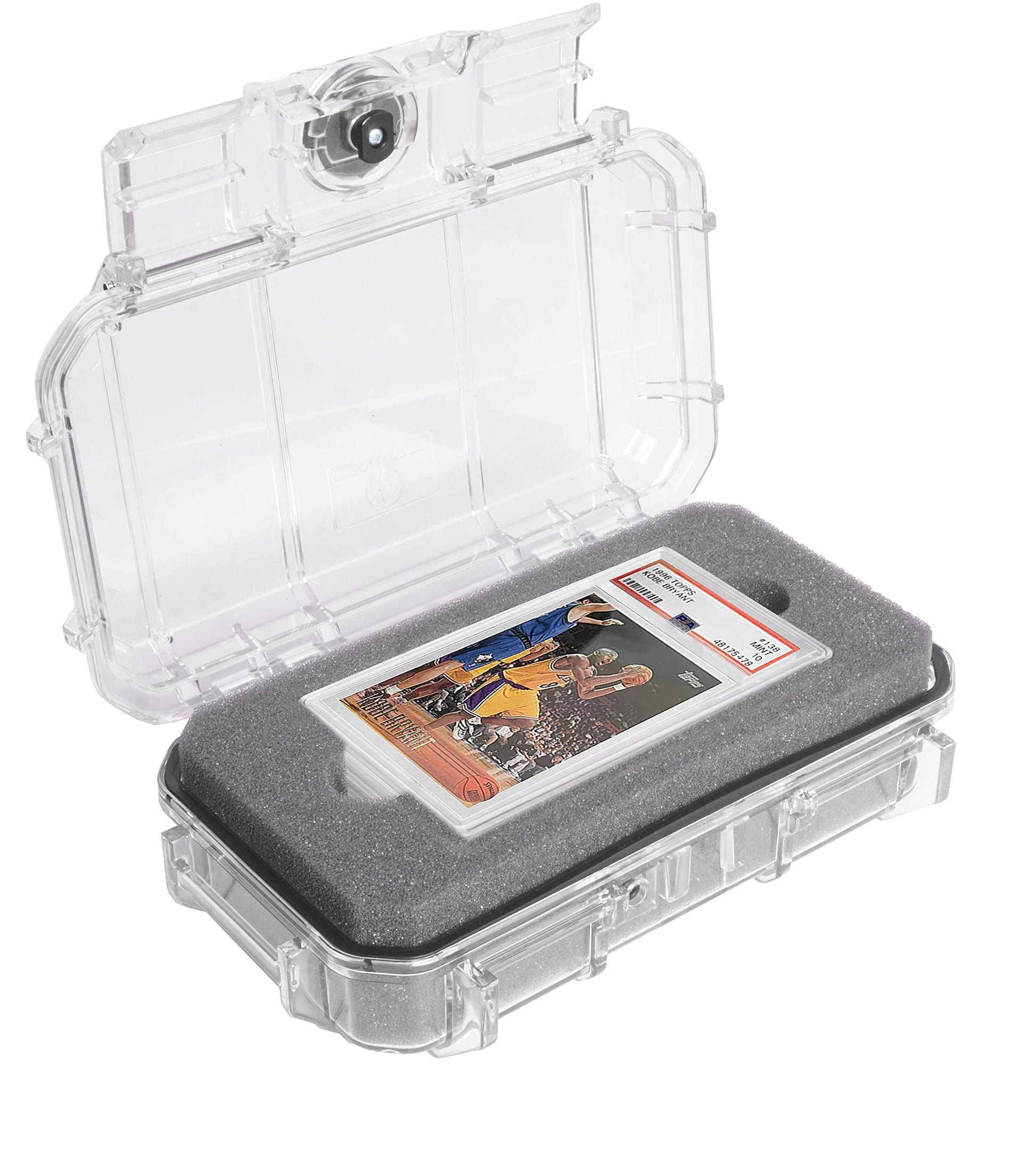 Case Club 9 Graded Card Slab Case - Fits Up To 9 Psa Slabs - Organize Pokemon & Sports Trading Graded Card Case - Heavy Duty - Airline Approved - Impact Resistant - Lockable