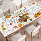 Hoblynth Giant Thanksgiving Coloring Table Cloth for Kids Large Thanksgiving Posters to Color Jumbo Coloring Tablecloth Crafts T
