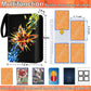4 Pocket Card Binder for Cards, Trading Card Binder Holder Fits 400 Cards with 50 Removable Sleeves, Card Collection Binder Albu