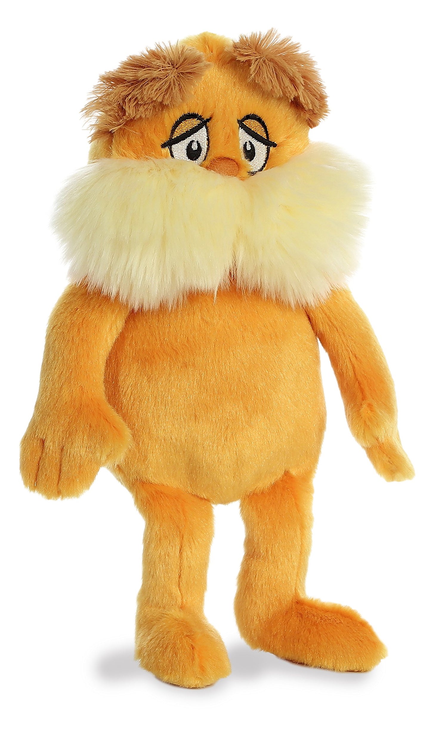 Aurora    Whimsical Dr. Seuss    The Lorax Stuffed Animal - Magical Storytelling - Literary Inspiration - Orange 12 Inches