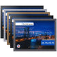 Arttoframes 26.75X19.75 Inch/68X50 Cm Black Frame For 1000 Piece Puzzles.This 1.25 Inch Custom Mdf Puzzle Frame Is Black - Comes