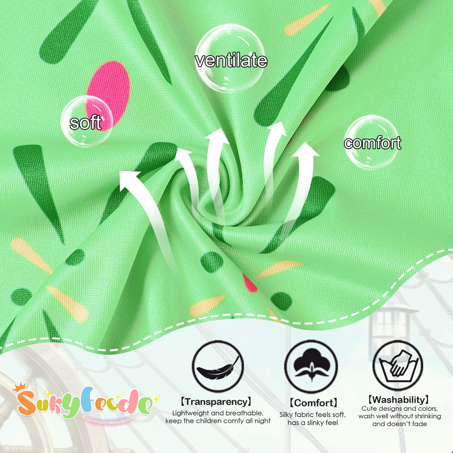 Sukyfecde Girls Princess Dresses Toddler Kids Costume Birthday Party Dress Halloween Cosplay Outfits Size 7-8 Light Green